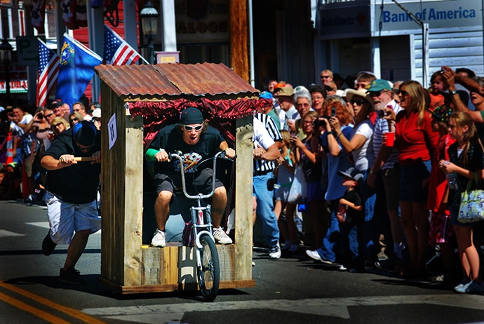 The World Championship Outhouse Races, An Annual Race of Out of doors Plumbing in Virginia Metropolis, Nevada – Laughing Squid