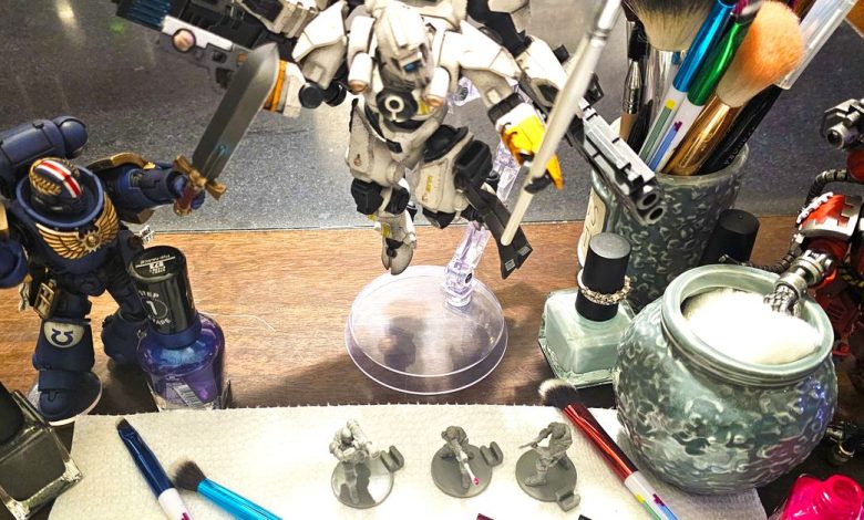 The very best nail and wonder merchandise for portray Warhammer 40K minis