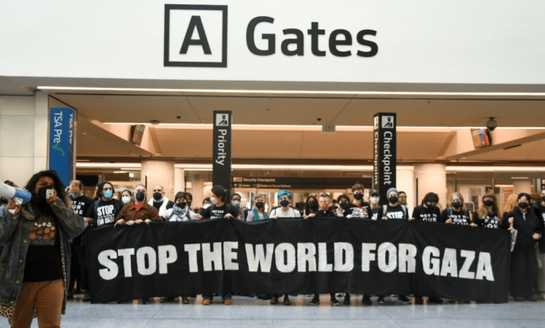 No Enterprise As Ordinary Amidst a Genocide! Inventive, Disruptive Protests in NYC and San Francisco