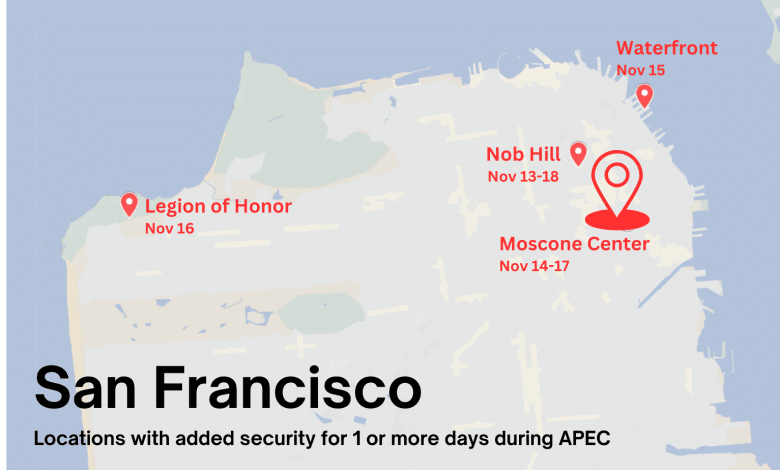 Discover particulars for companies situated inside an APEC safety zone
