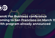 GenAI For Enterprise convention coming to San Francisco on March 19, with program already introduced