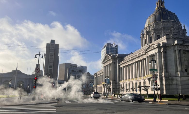 Steam Rises From Some San Francisco Streets. Why?
