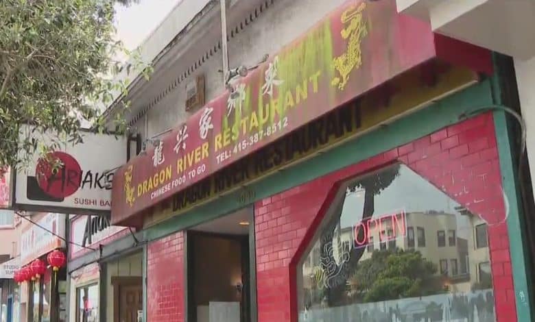 One other damaged window in one other burglarized restaurant in SF