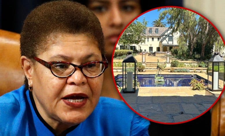 L.A. Mayor Karen Bass’ Official Residence Damaged Into, She Was House