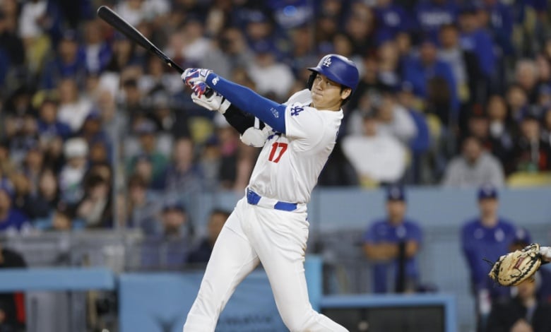 Ohtani slugs 1st residence run for Dodgers to finish 8-game drought