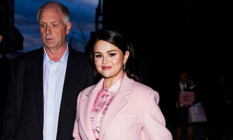 Selena Gomez Wears Bubblegum Pink Minidress to Uncommon Magnificence Occasion