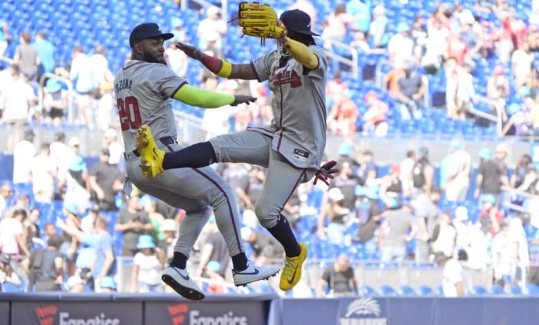 Ozuna’s 3-run house run off Scott in ninth carry Braves over Marlins 9-7