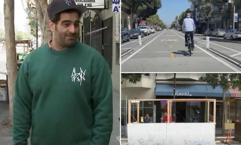 San Francisco restaurant proprietor, Eiad Eltawil, on starvation strike protesting bike lanes