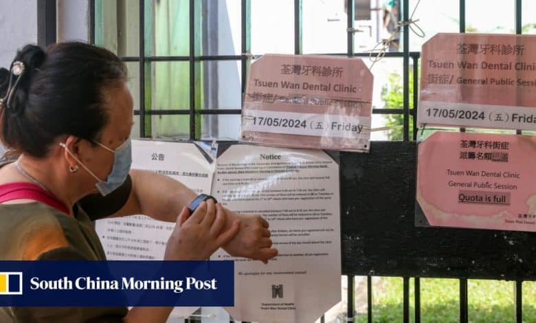 Calls to repair Hong Kong’s free dental service, the place sufferers wait 10 hours simply to register to see a dentist