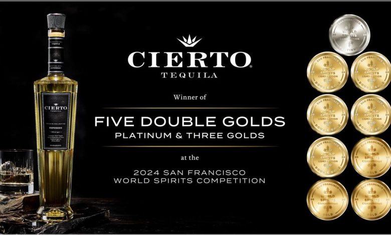 Cierto Tequila Wins 5 Double Gold Medals on the 2024 San Francisco World Spirits Competitors – Manchestertimes