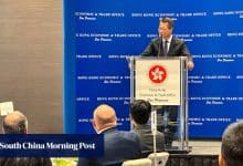 Hong Kong is extra entrepreneurial, open and various than Singapore, finance chief Paul Chan tells US companies