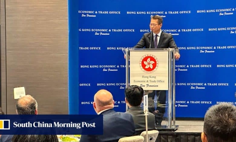 Hong Kong is extra entrepreneurial, open and various than Singapore, finance chief Paul Chan tells US companies