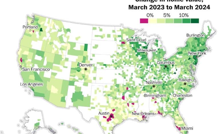 Are residence costs dropping? Search by zip code to see values in your space
