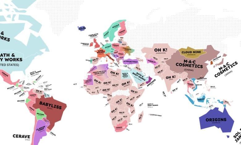 New analysis reveals Europe’s most searched magnificence manufacturers