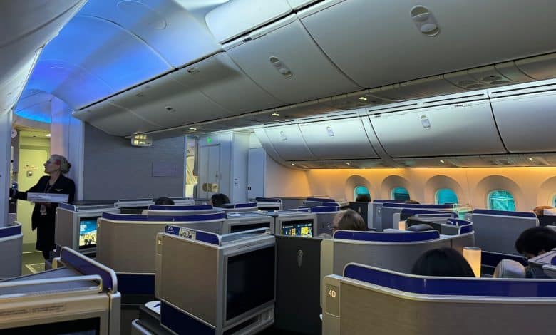 Evaluation: United Airways 787-8 Enterprise Class San Francisco – Papeete