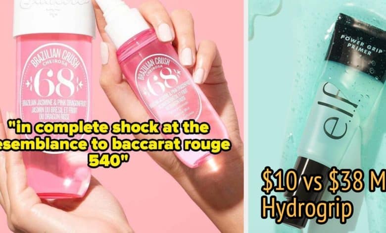 30 Cheap Alternate options To Fashionable Magnificence Merchandise