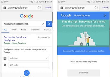 Google Dwelling Companies adverts come to cellular search (then disappear once more)