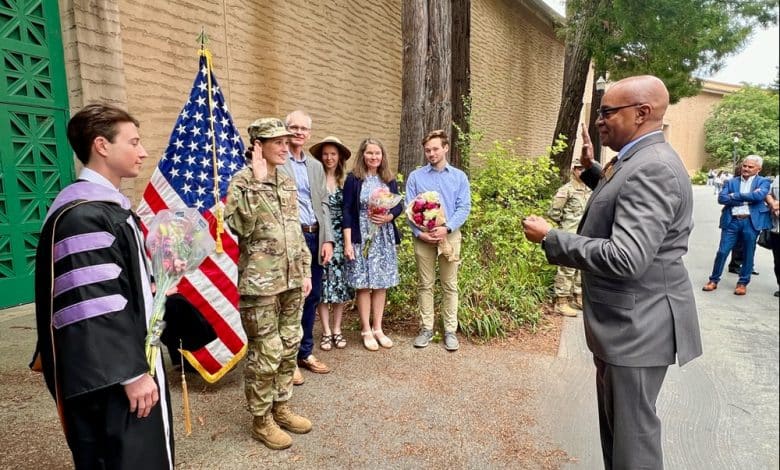 DVIDS – Information – UCSF Faculty of Dentistry First U.S. Military Promotion Ceremony on the Palace of Positive Arts