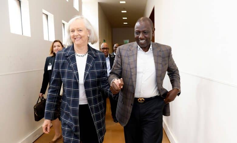 Billionaire Ex-EBay CEO Meg Whitman Is Behind Biden’s Kenya Wager