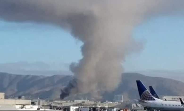 Fireplace breaks out at United Airways facility at San Francisco airport