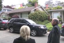 Information crews stake out residence of Oakland Mayor Sheng Thao following FBI raid