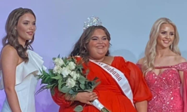Plus-sized Miss Alabama hits again at trolls who branded her an ‘unhealthy embarrassment’