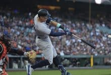 Aaron Decide hits his twenty first dwelling run to guide the Yankees previous the Giants 7-3