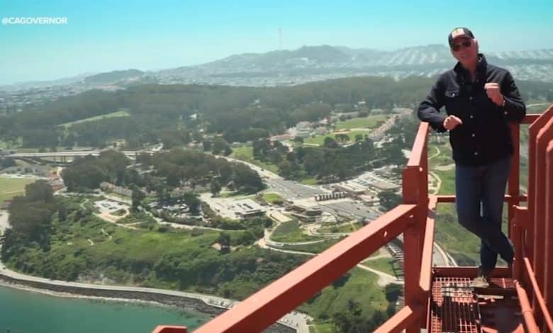 Governor Newsom touts report breaking California tourism as San Francisco companies wrestle