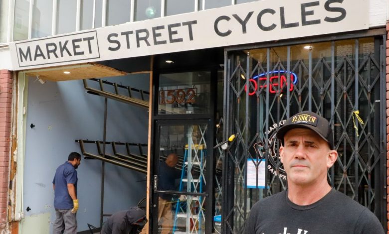 San Francisco sideshow crash ends Market Road Cycles enterprise