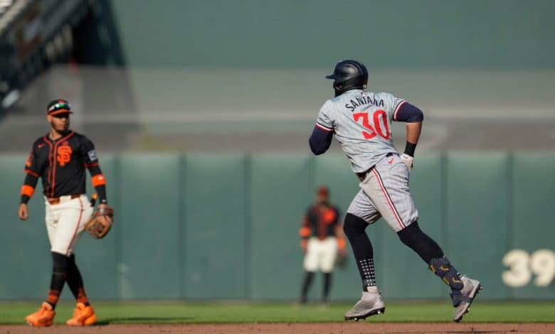 Carlos Santana’s residence run helps carry Twins to win