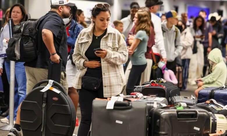 Bay Space air journey affected by world expertise outage