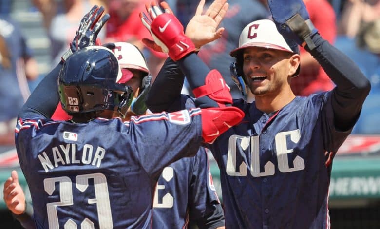 Bo Naylor’s pinch-hit dwelling run lifts Guardians to 5-4 win in opposition to Giants