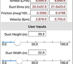 Carmel Software program Releases Cellular HVAC Duct Sizer.